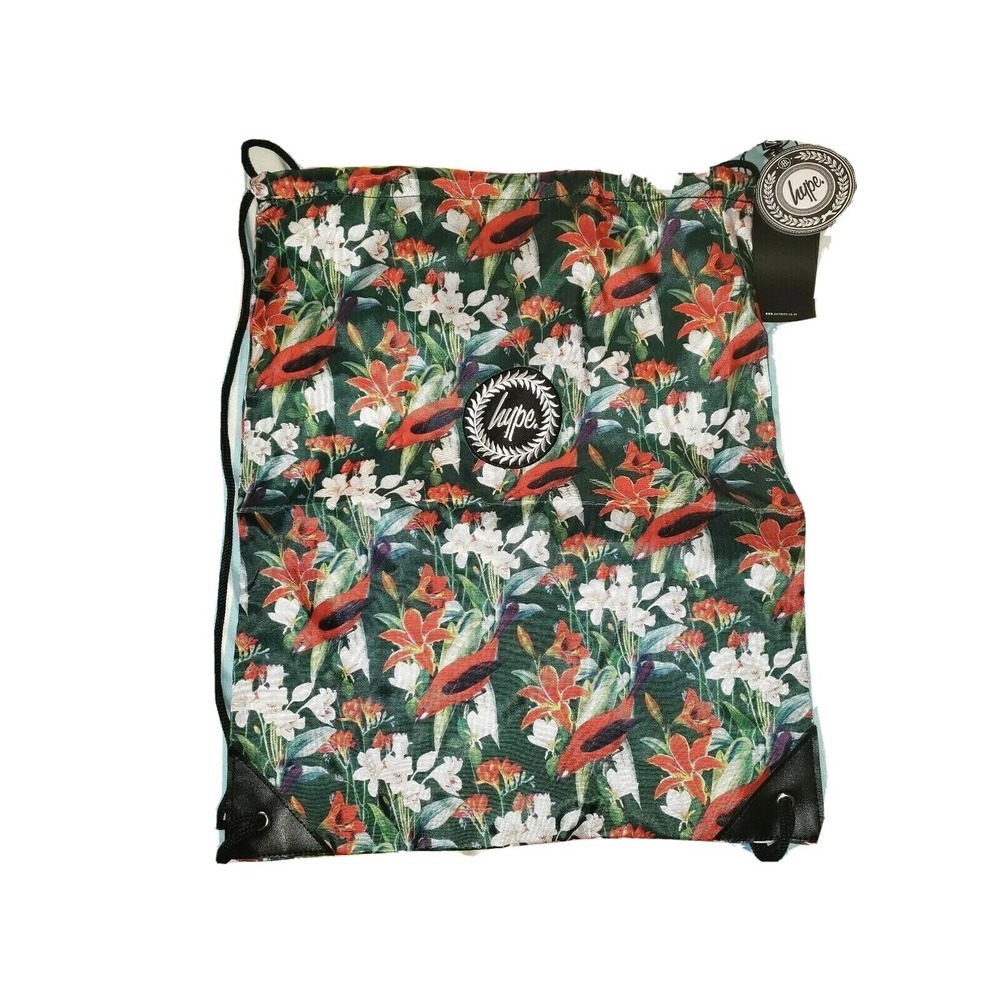 Hype Drawstring Bag Floral Mulitcolor